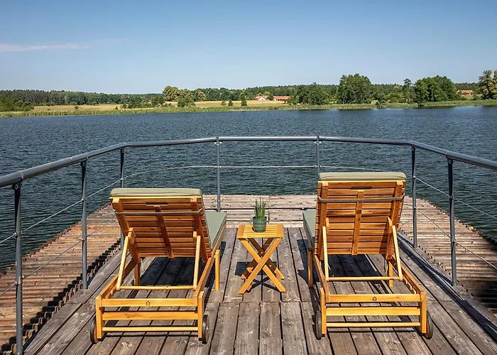 Water Hideout - Floating Secret Spot In Mazury Botel *