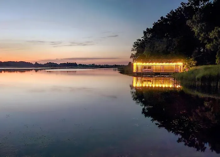 Water Hideout - Floating Secret Spot In Mazury Botel *